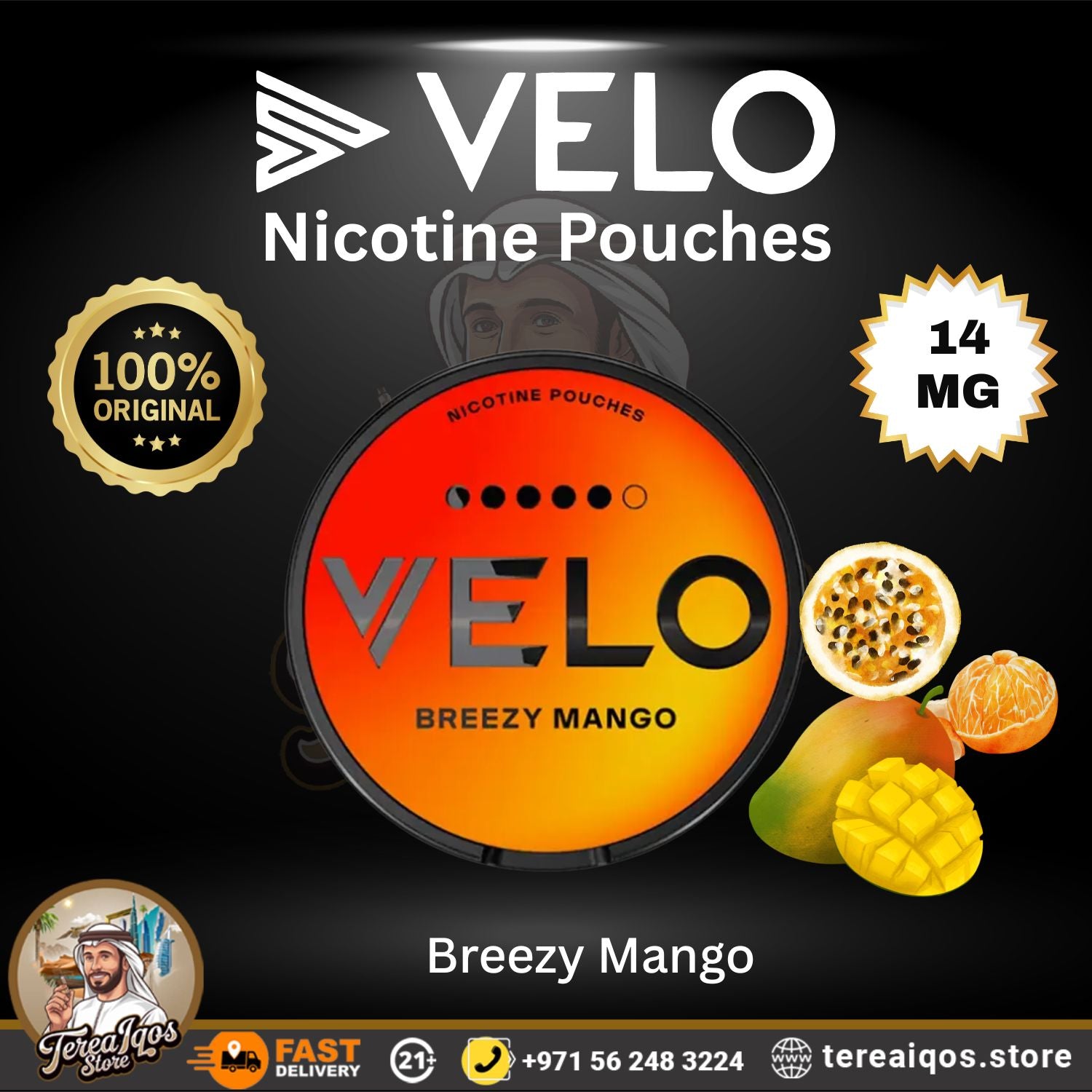 VELO Nicotine Pouches in Dubai – Sweden Made