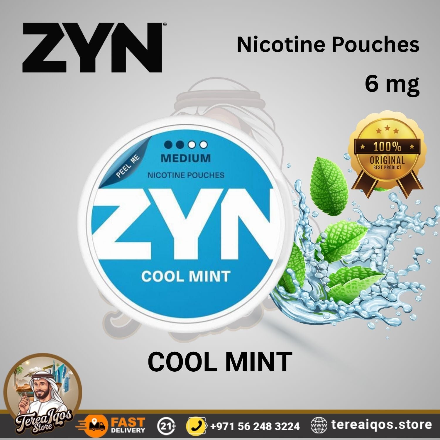 ZYN Nicotine Pouches in UAE – All Flavors