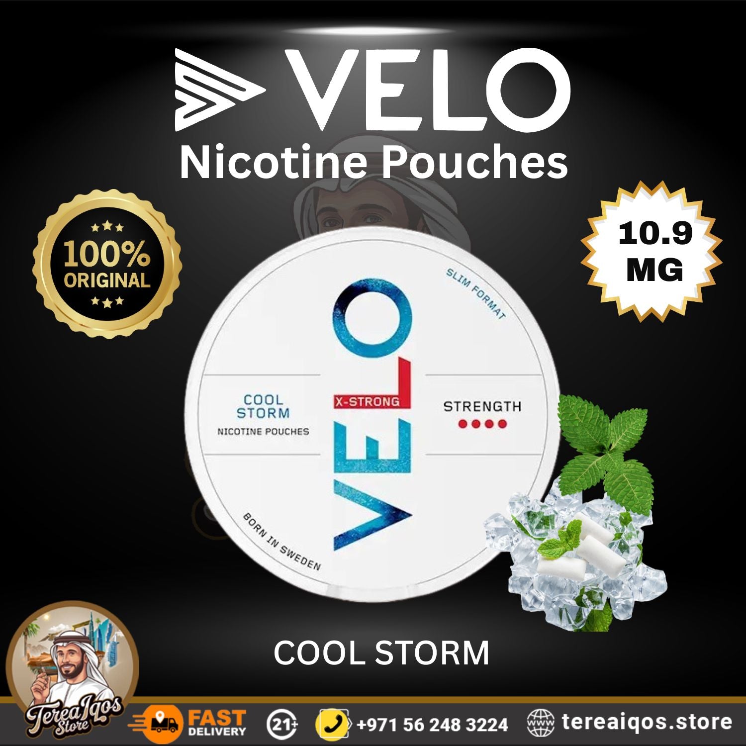 VELO Nicotine Pouches in Dubai – Sweden Made