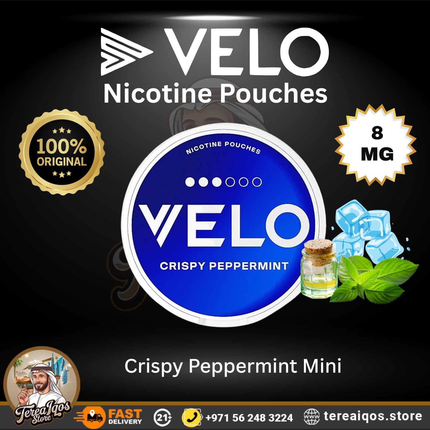 VELO Nicotine Pouches in Dubai – Sweden Made