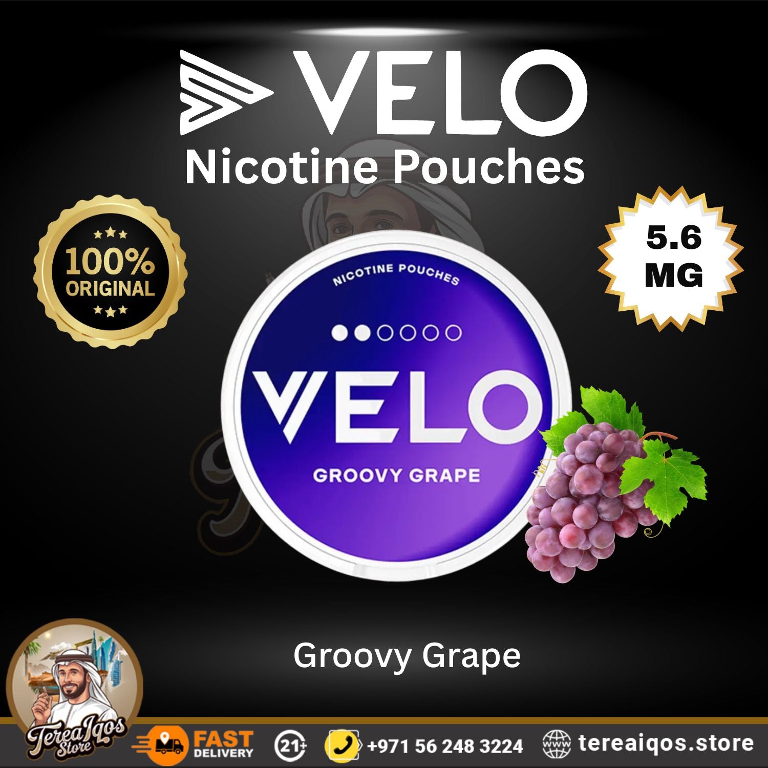 VELO Nicotine Pouches in Dubai – Sweden Made