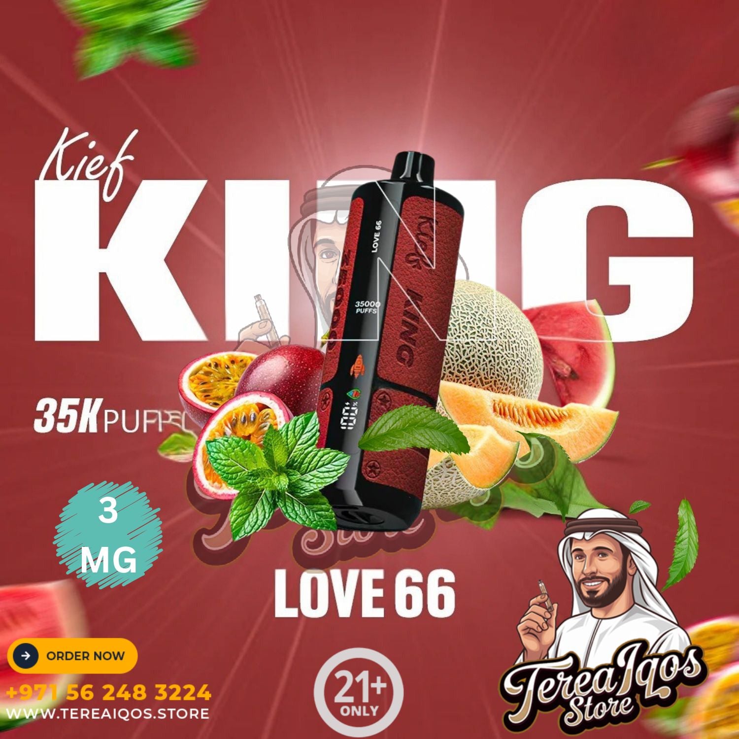 Kief King vape Loce66 Flavor