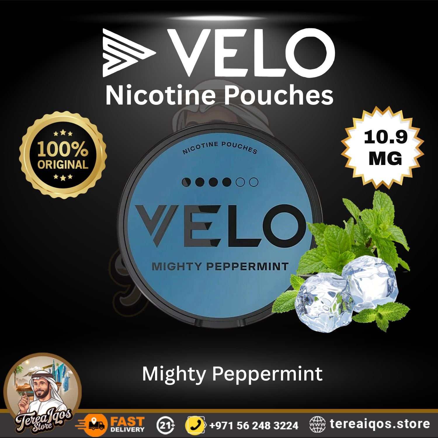 VELO Nicotine Pouches in Dubai – Sweden Made