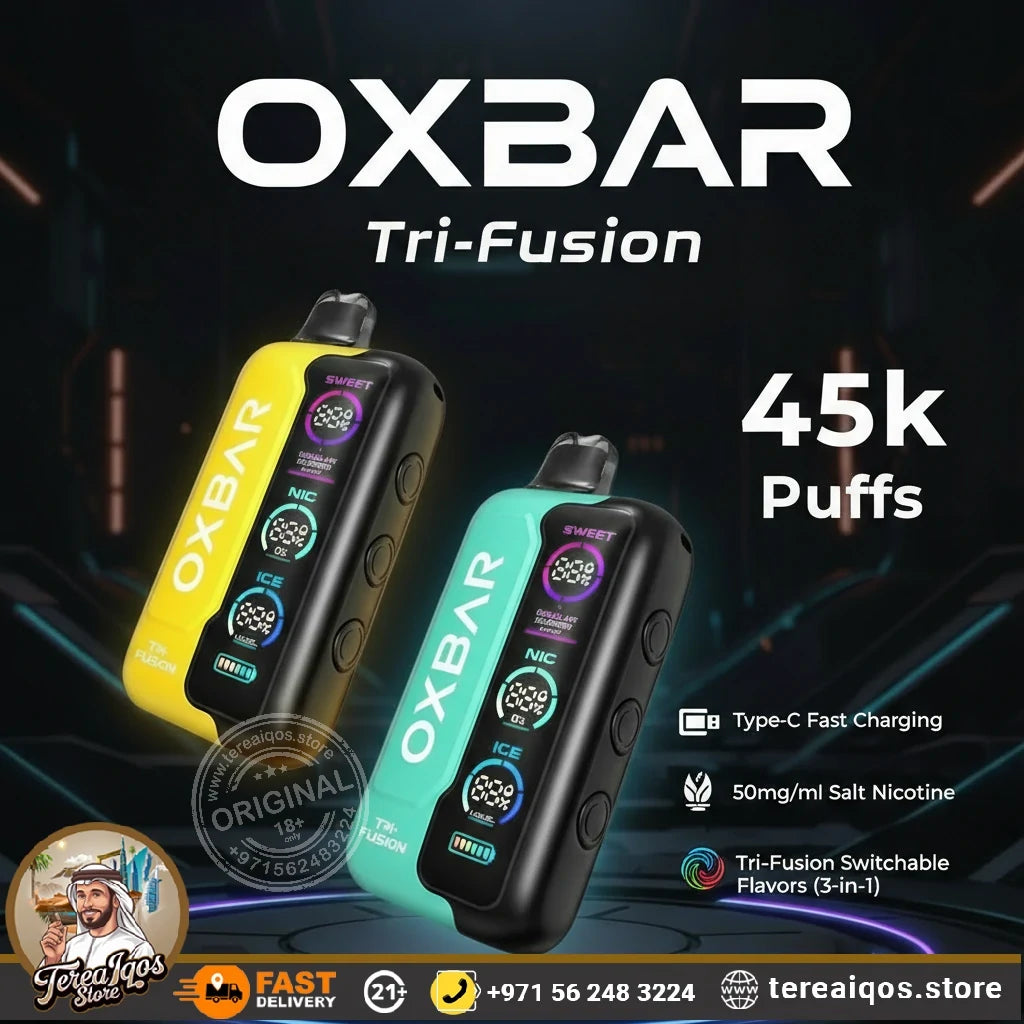 OXBAR Tri-Fusion 45000 Puffs Disposable Vape