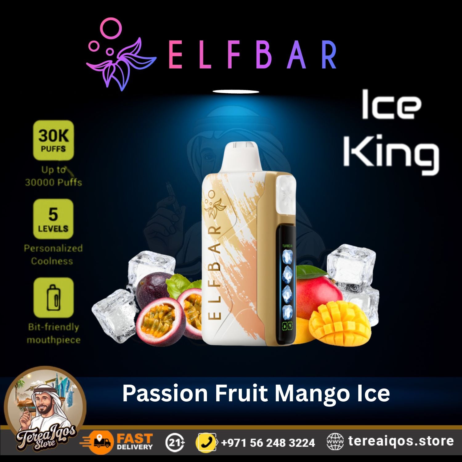 Passion Fruit Mango Ice