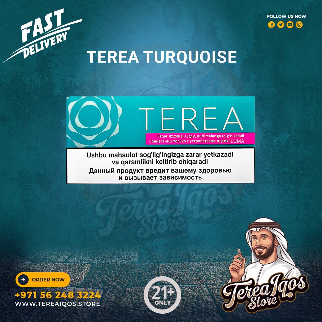 TEREA Turquoise Menthol from Kazakhstan