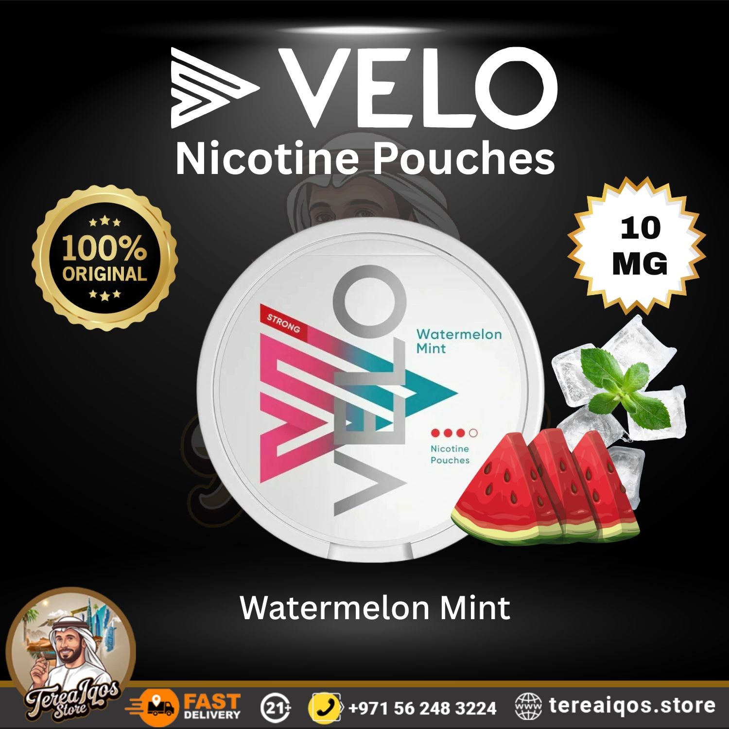 VELO Nicotine Pouches in Dubai – Sweden Made