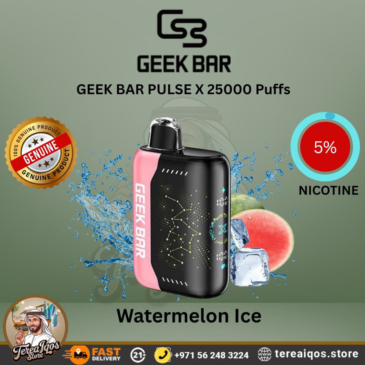 Watermelon ice