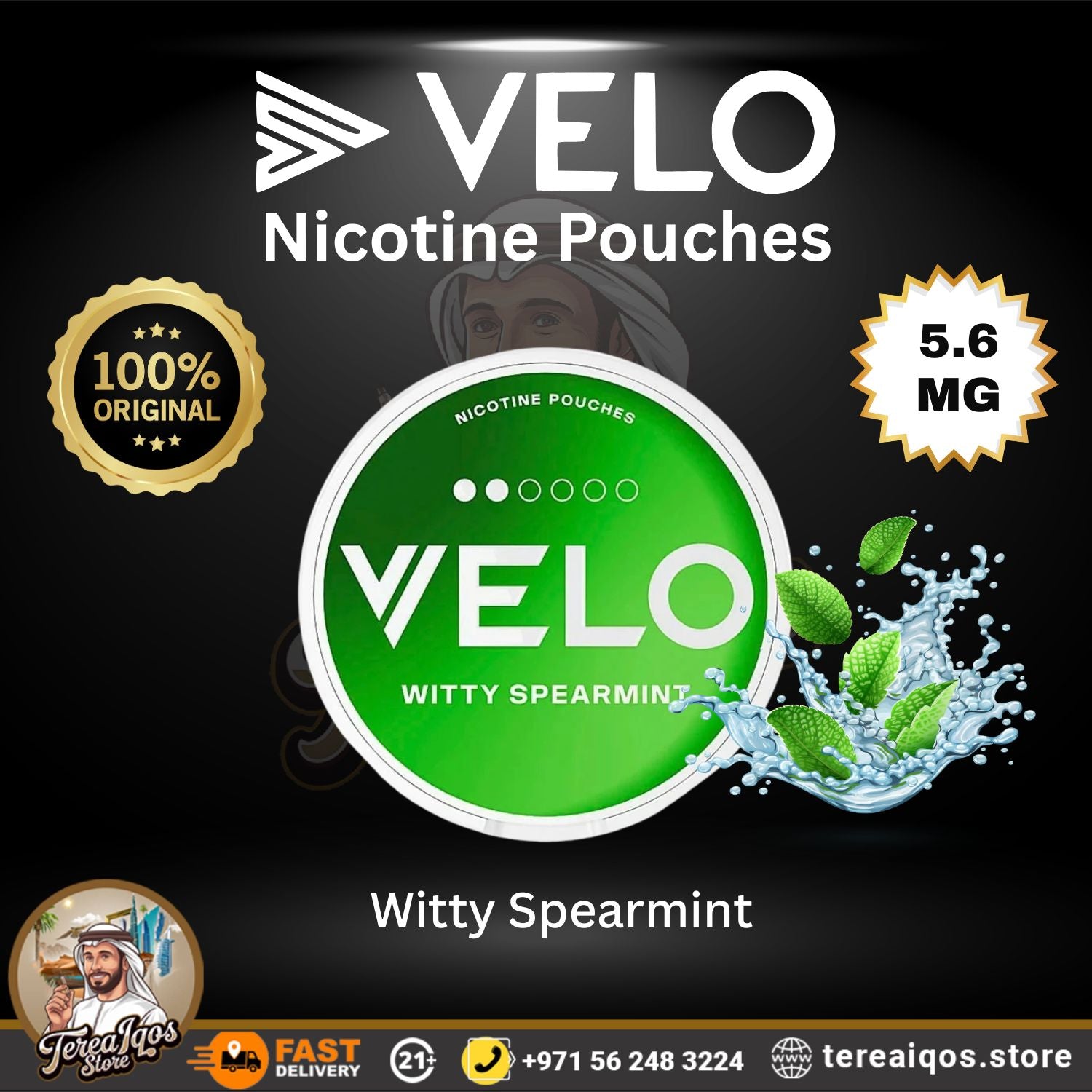 VELO Nicotine Pouches in Dubai – Sweden Made
