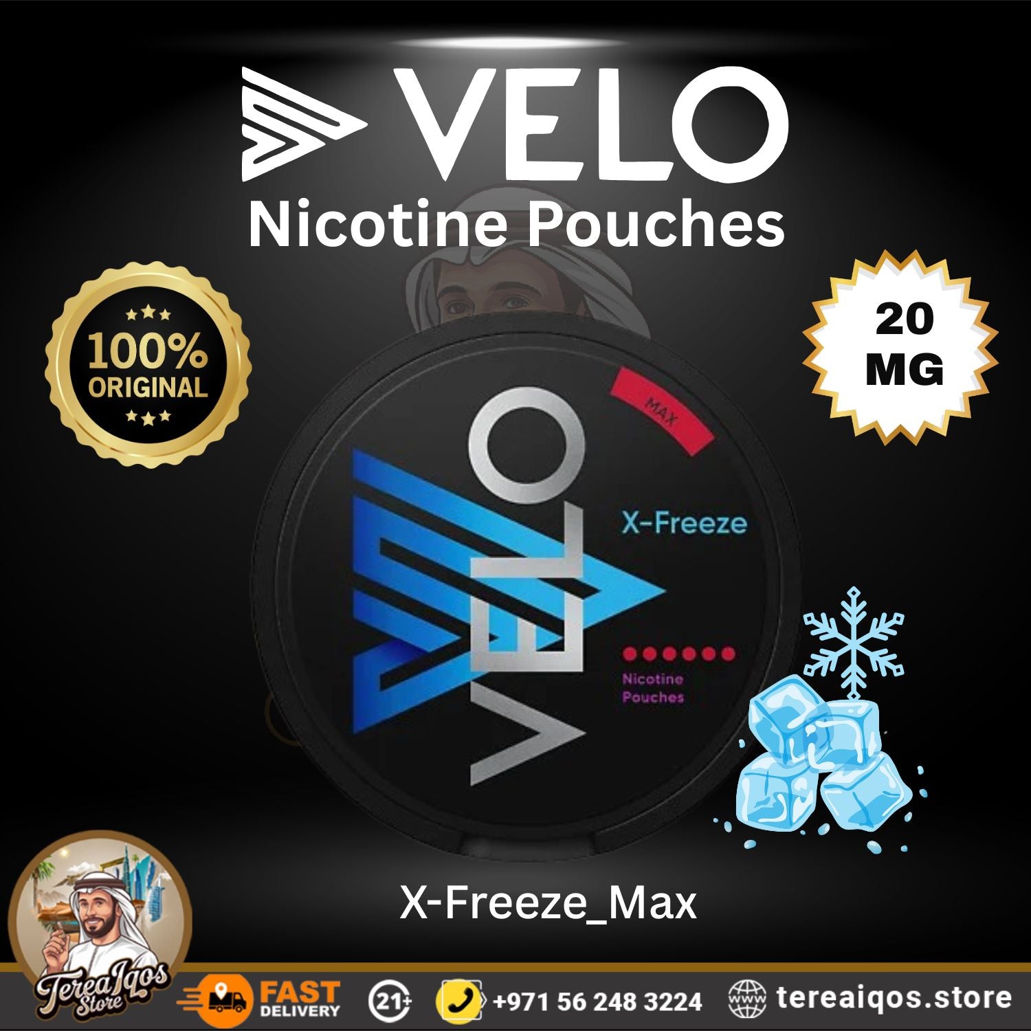 VELO Nicotine Pouches in Dubai – Sweden Made