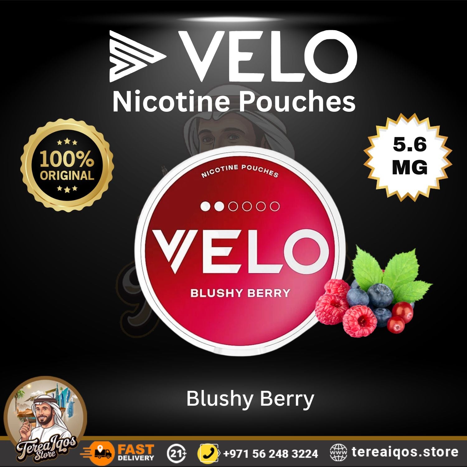 VELO Nicotine Pouches in Dubai – Sweden Made