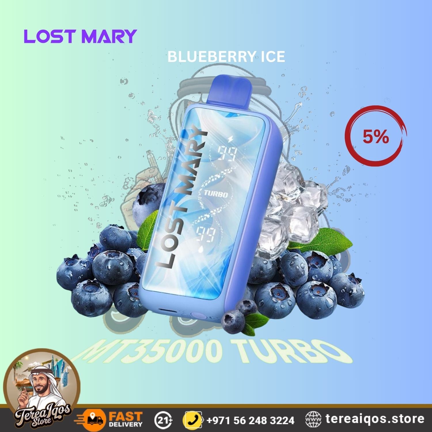 Blueberry-Ice