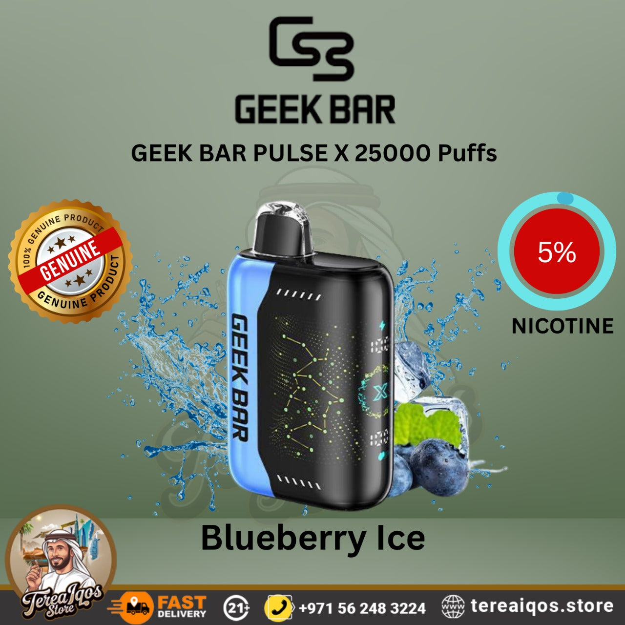 Blueberry Ice