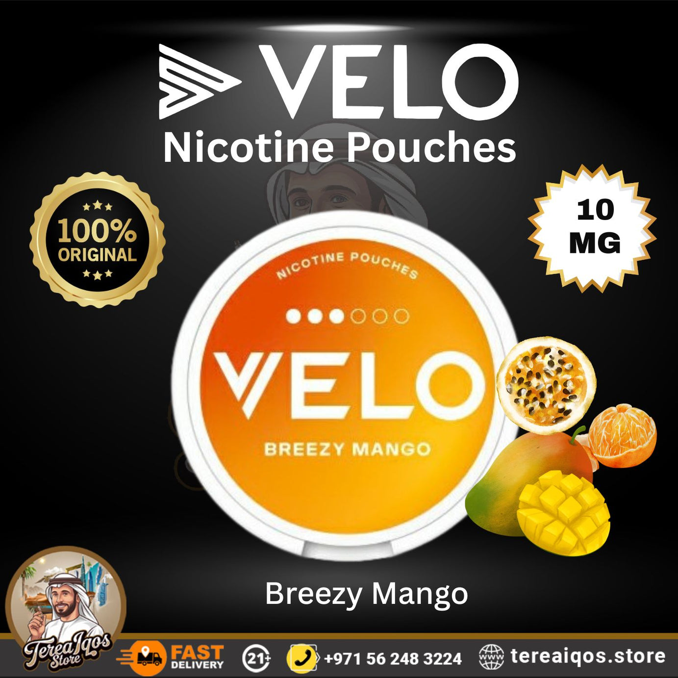 VELO Nicotine Pouches in Dubai – Sweden Made