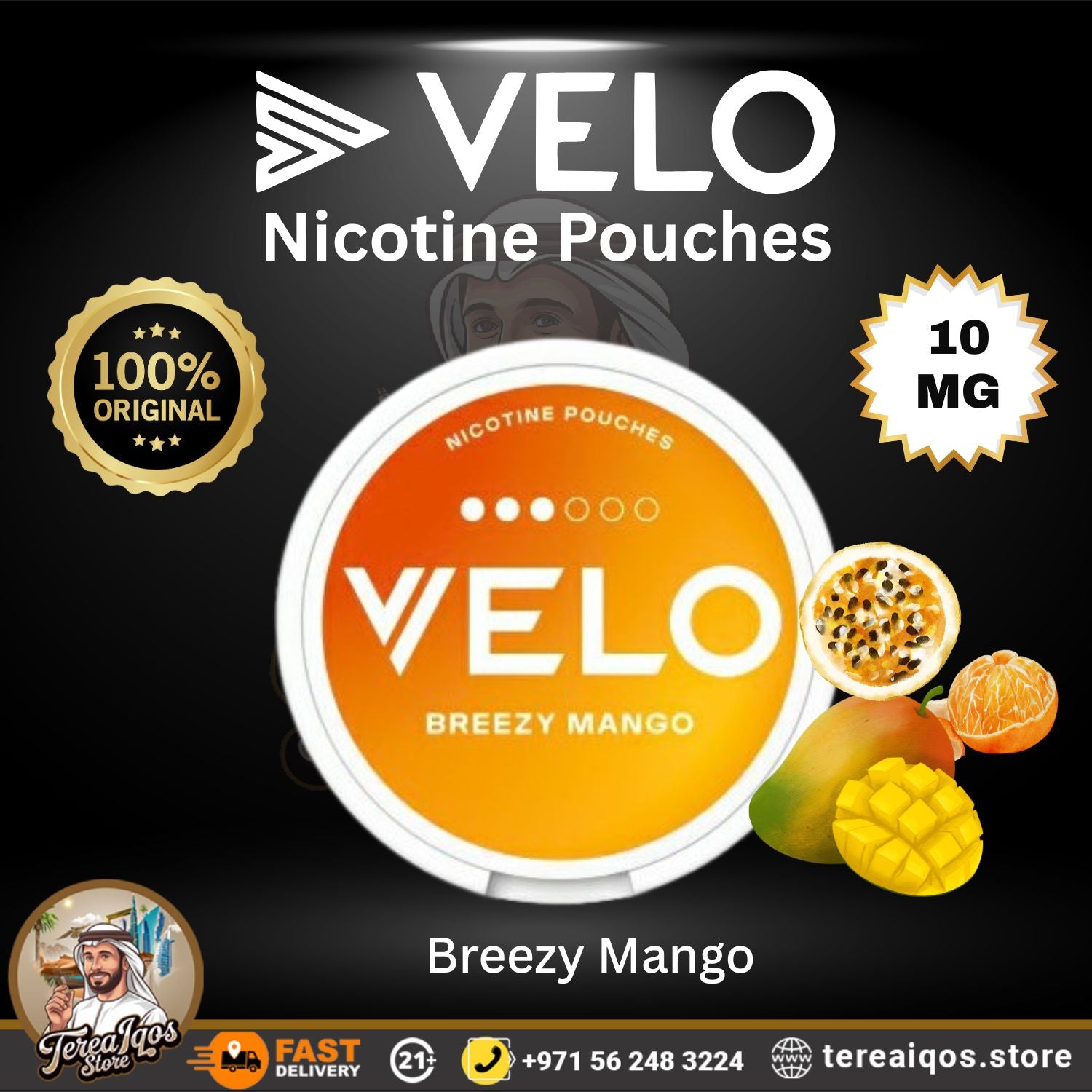 VELO Nicotine Pouches in Dubai – Sweden Made