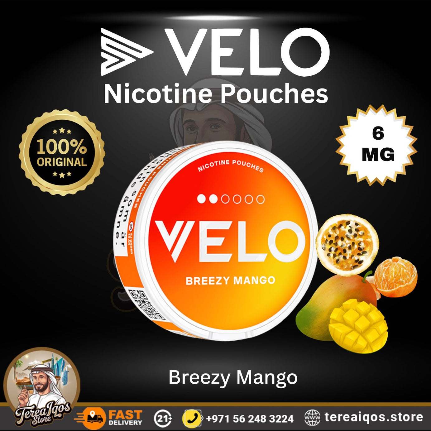 VELO Nicotine Pouches in Dubai – Sweden Made