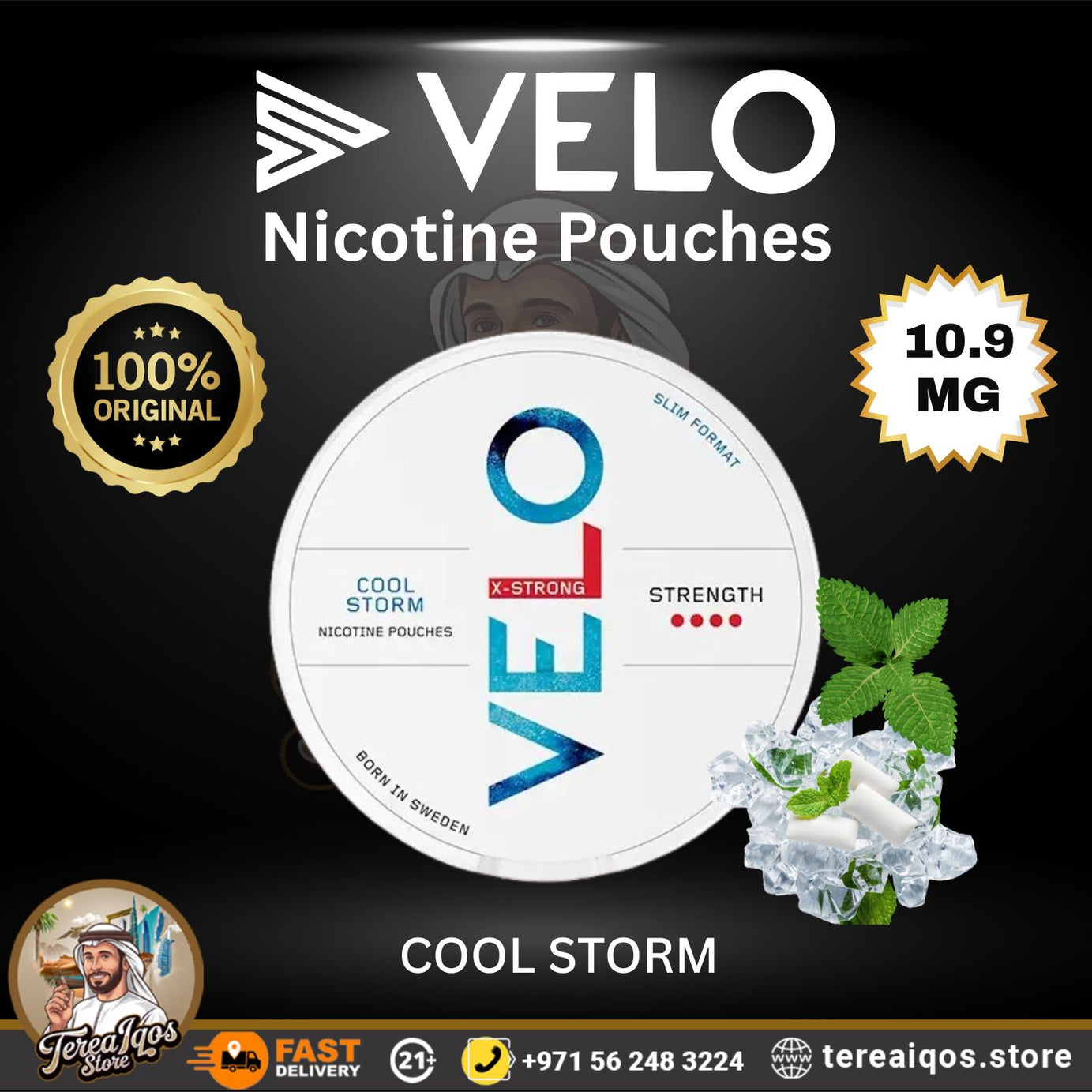 VELO Nicotine Pouches in Dubai – Sweden Made