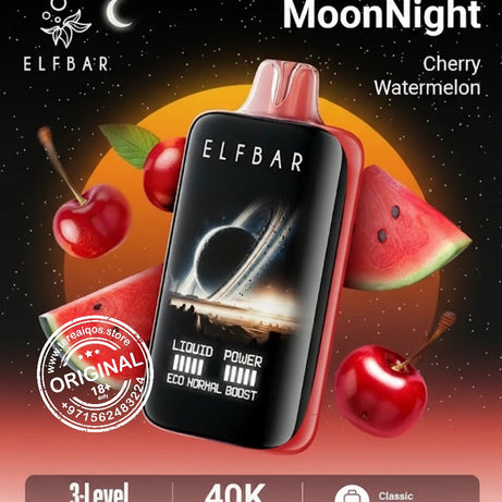 Elfbar Moonlight 40000 Puffs Disposable Vape Cherry Watermelon Flavor