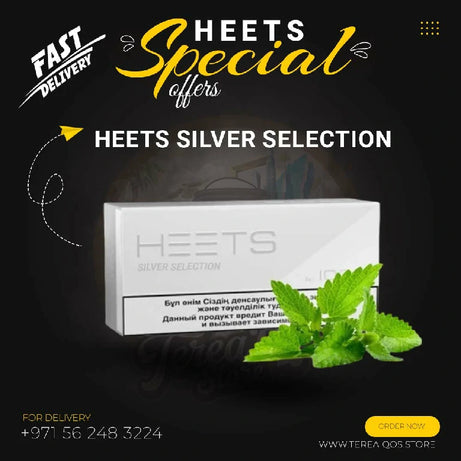 IQOS Heets Silver Selection in Dubai