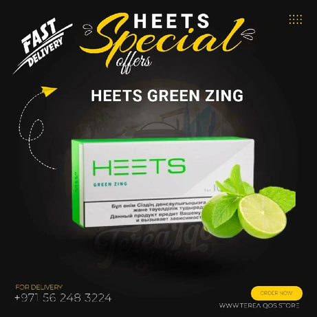 IQOS Heets Green Zing in Dubai