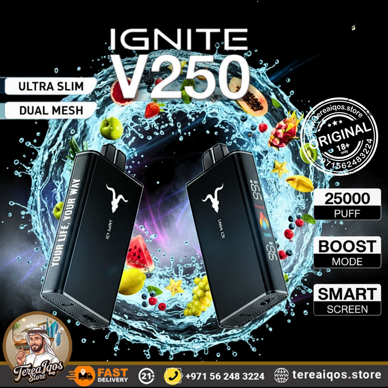 IGNITE V25 Disposable Vape 25000 Puffs