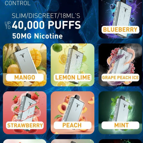 IGNITE V400 40,000 Puffs Rechargeable Disposable Vape