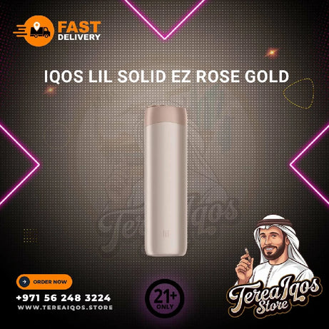 IQOS Lil Solid Ez Rose Gold in Dubai