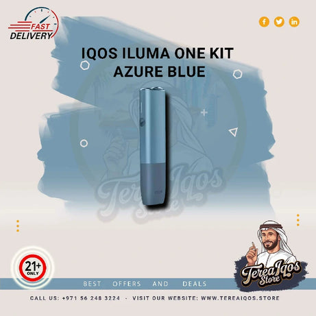 IQOS ILUMA ONE Device Azure Blue in Dubai