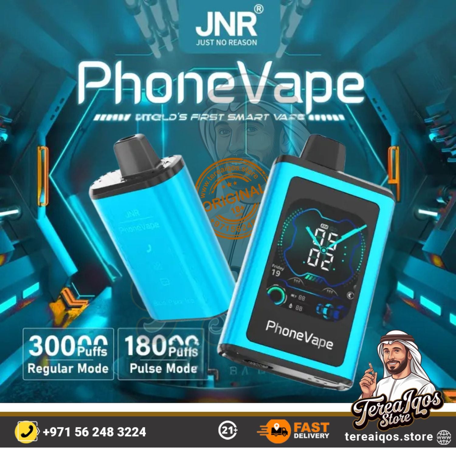 JNR-Phone-Vape-30000-Puffs Disposable  Vape
