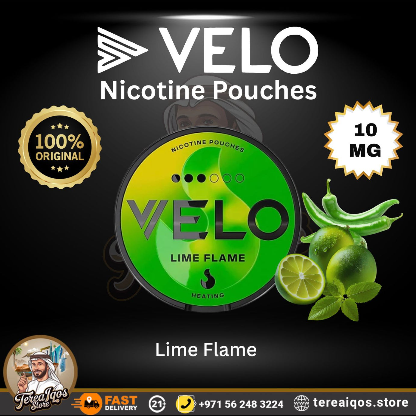 VELO Nicotine Pouches in Dubai – Sweden Made
