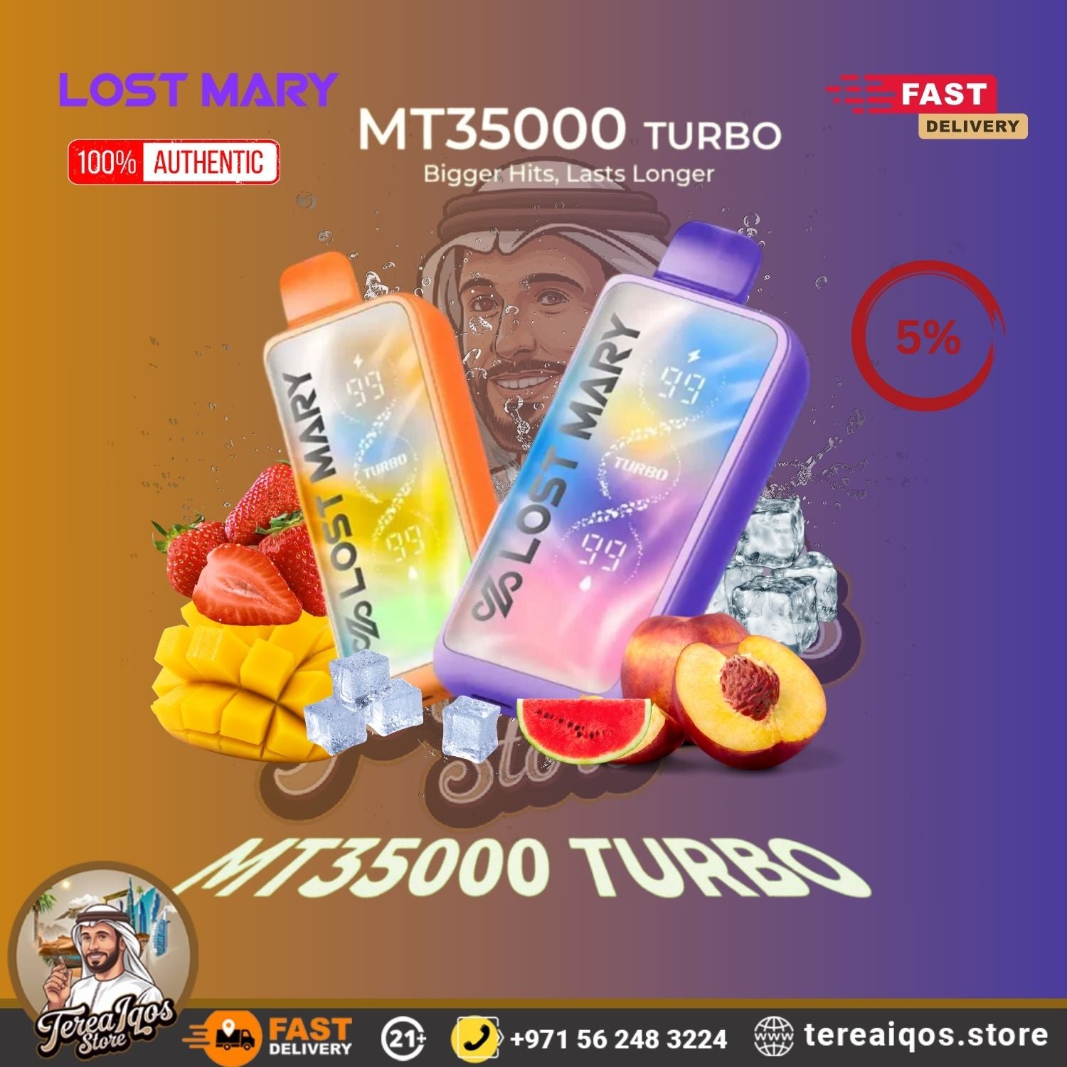 Lost Mary MT 35000 Turbo Rechargeable Vape 35000 Puffs