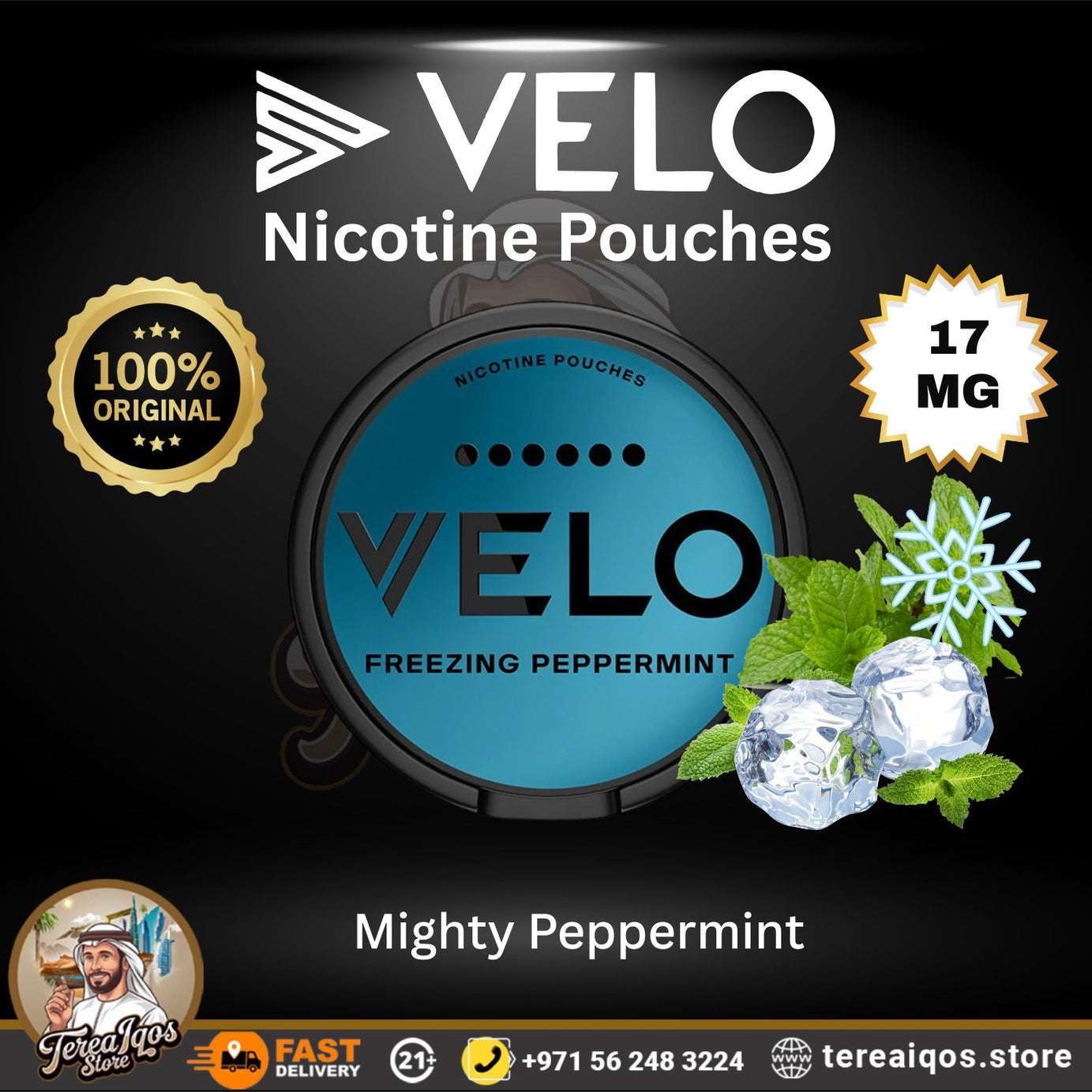 VELO Nicotine Pouches in Dubai – Sweden Made