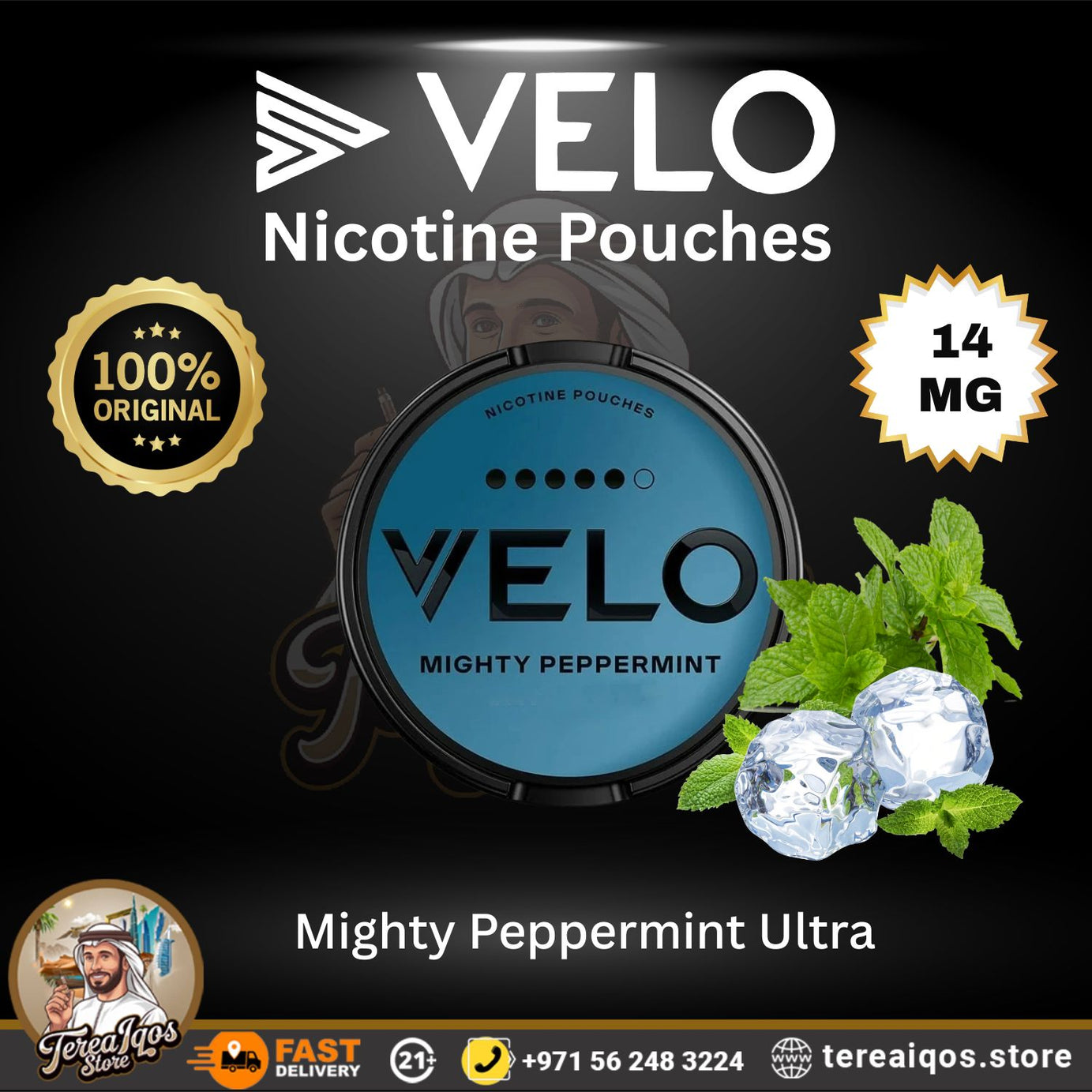 VELO Nicotine Pouches in Dubai – Sweden Made