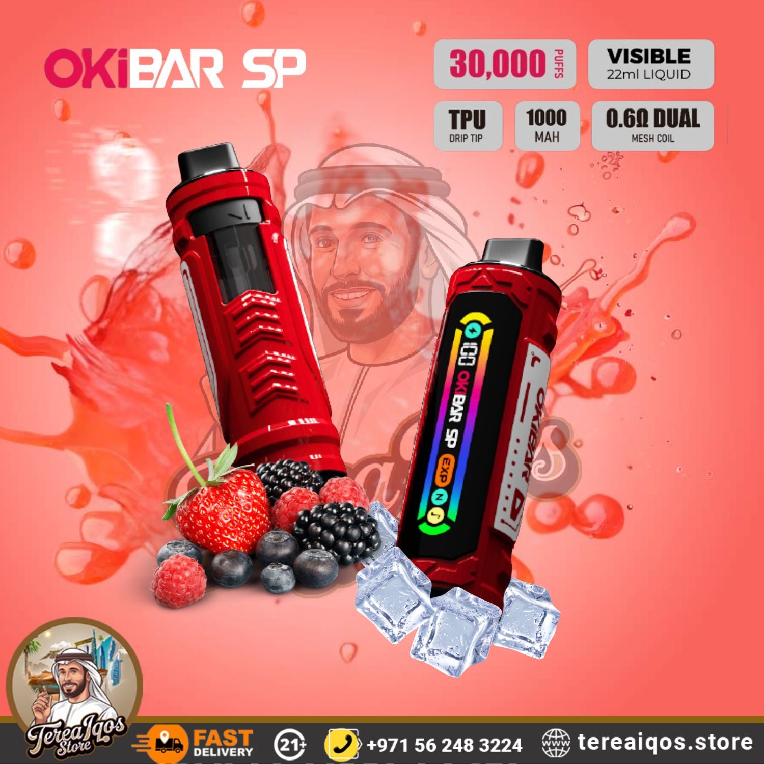 Okibar-SP-30000-Puffs-DTL-Disposable vape device