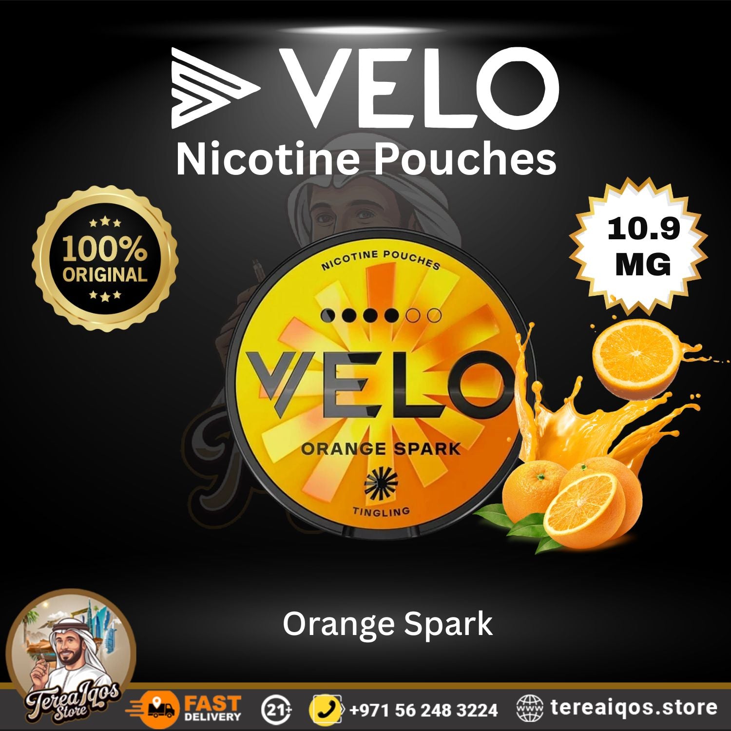 VELO Nicotine Pouches in Dubai – Sweden Made