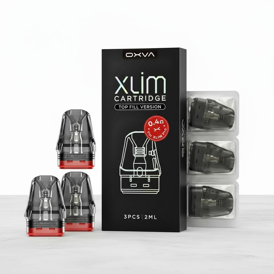 OXVA xlim cartridge packaging 