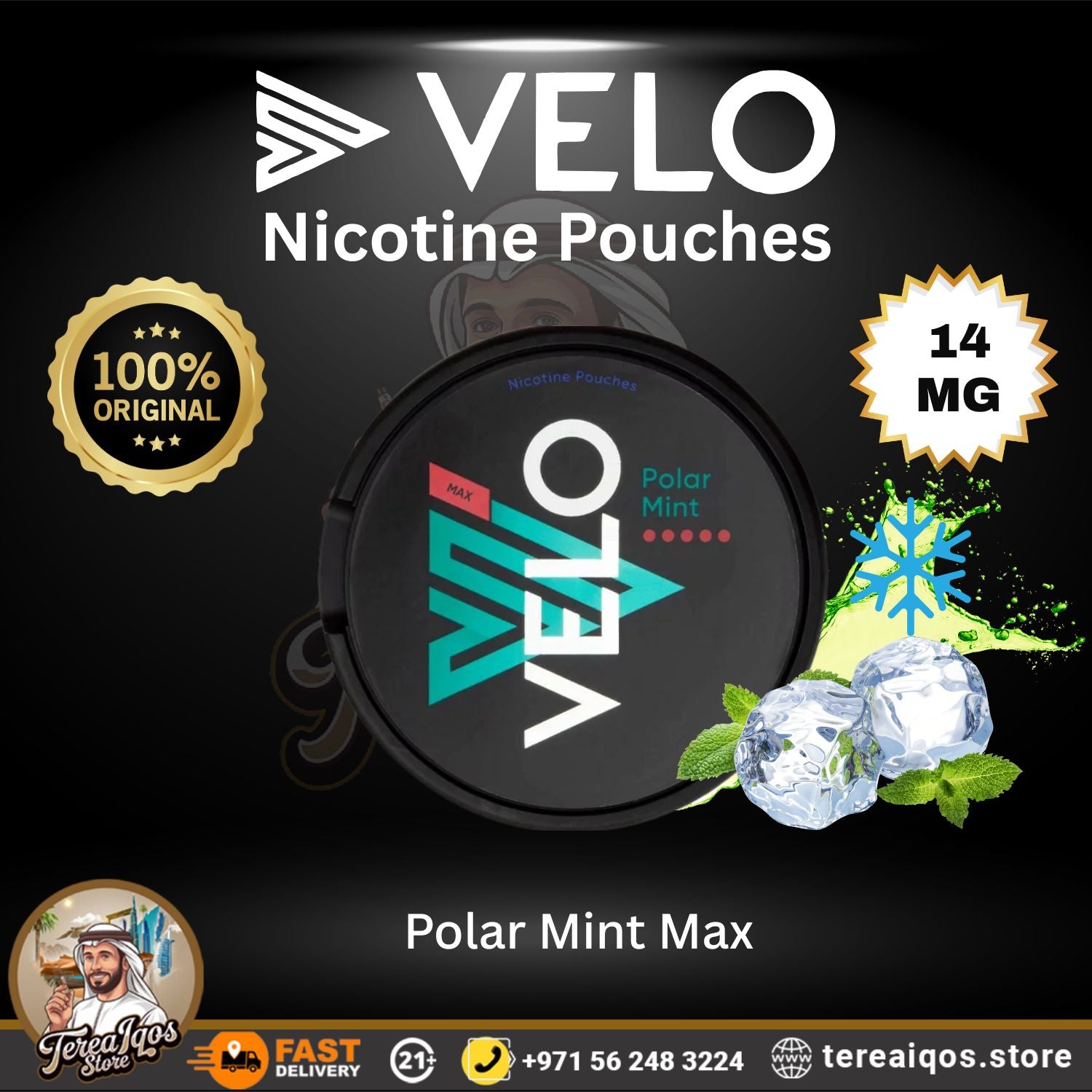 VELO Nicotine Pouches in Dubai – Sweden Made