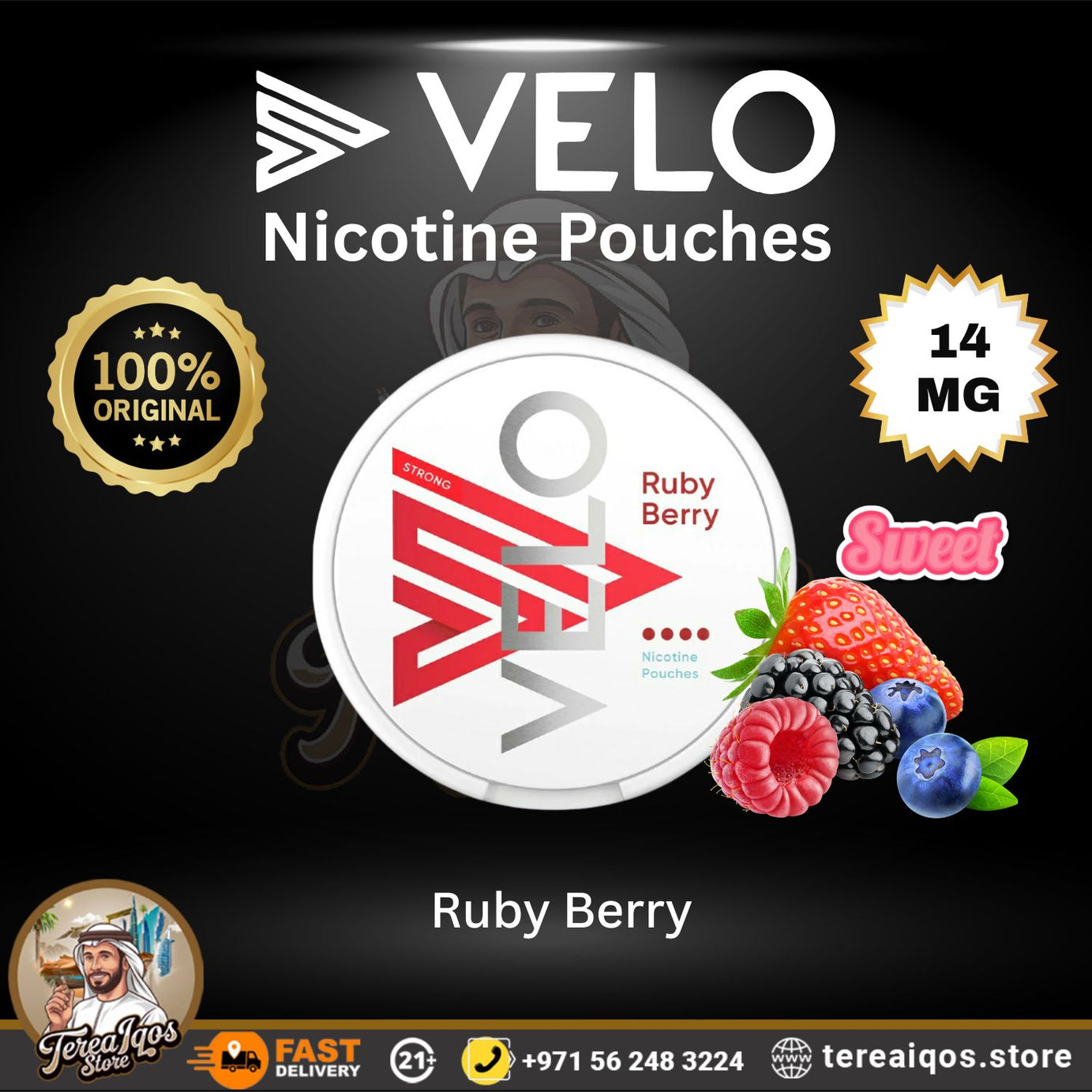 VELO Nicotine Pouches in Dubai – Sweden Made