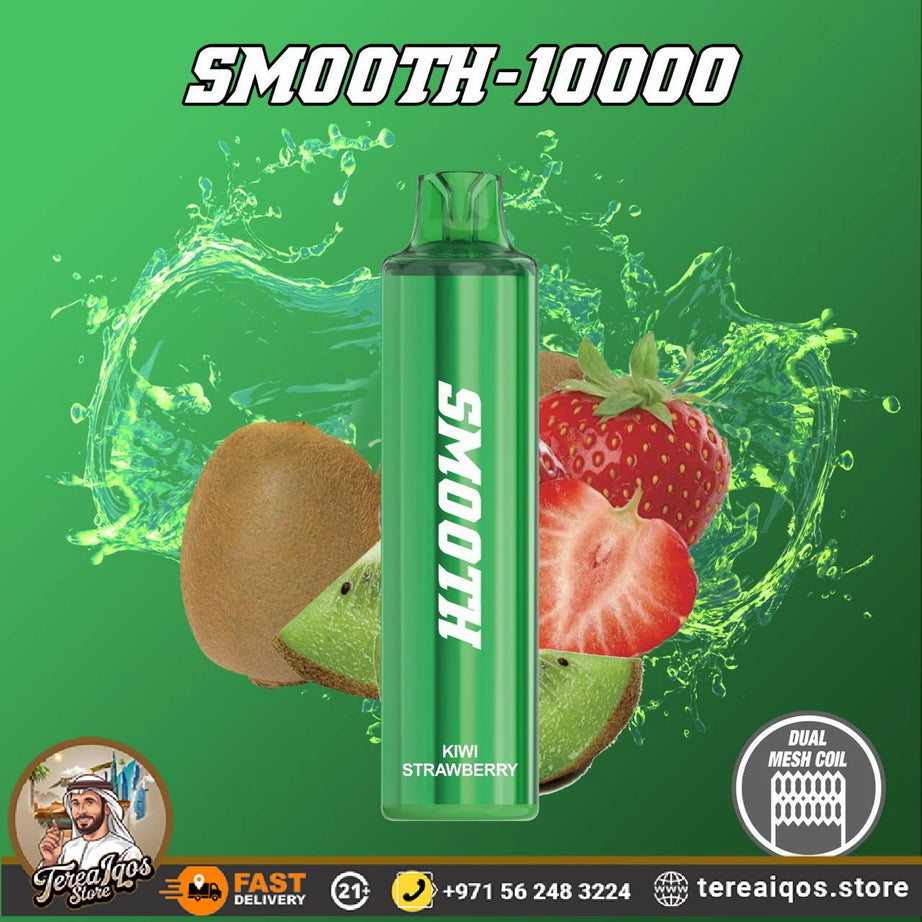 SMOOTH 10000 Puffs Disposable Vape Kiwi Strawberry flavor