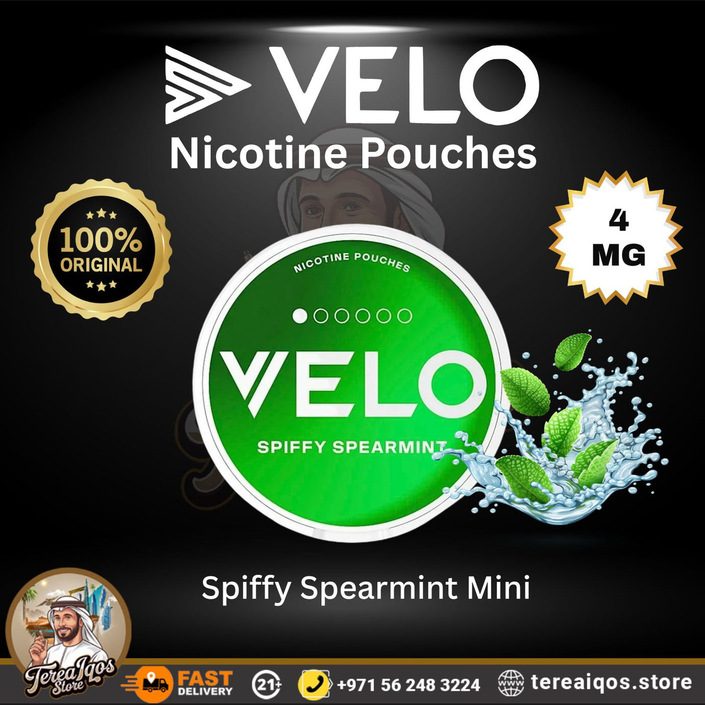 VELO Nicotine Pouches in Dubai – Sweden Made