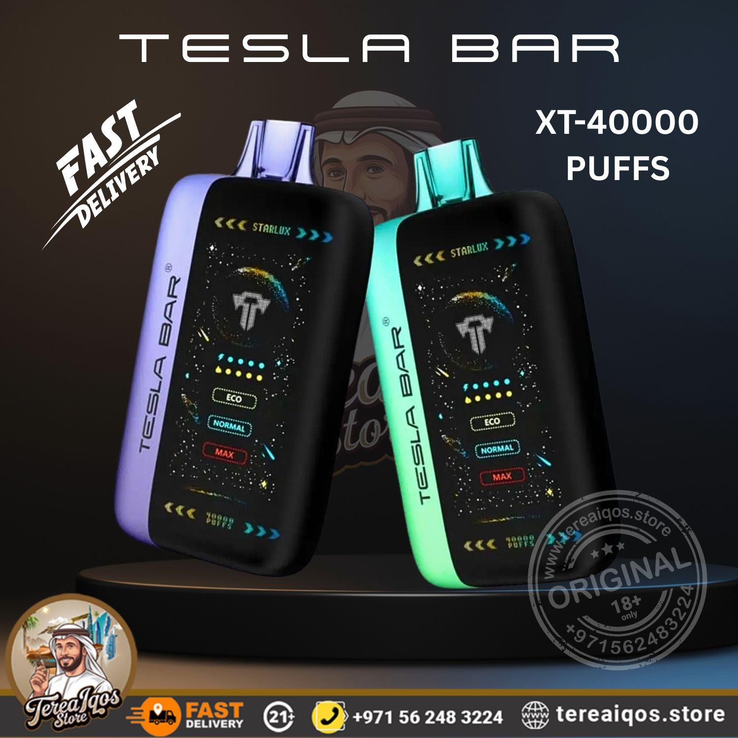 TESLA BAR XT 40000 Puffs Disposable Vape