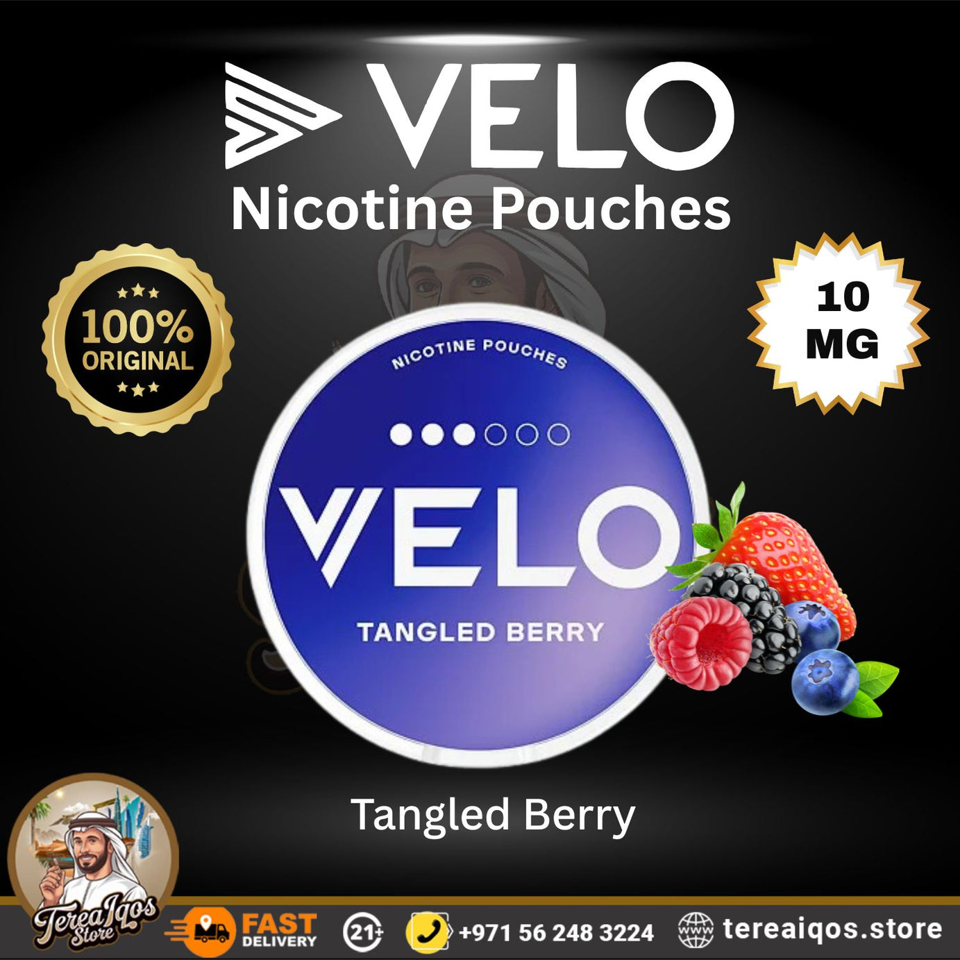 VELO Nicotine Pouches in Dubai – Sweden Made