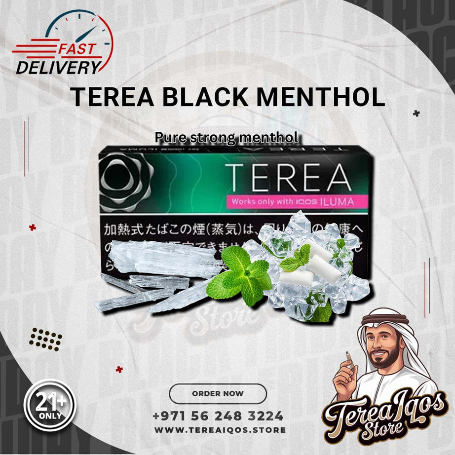 TEREA JAPAN Black Menthol in Dubai