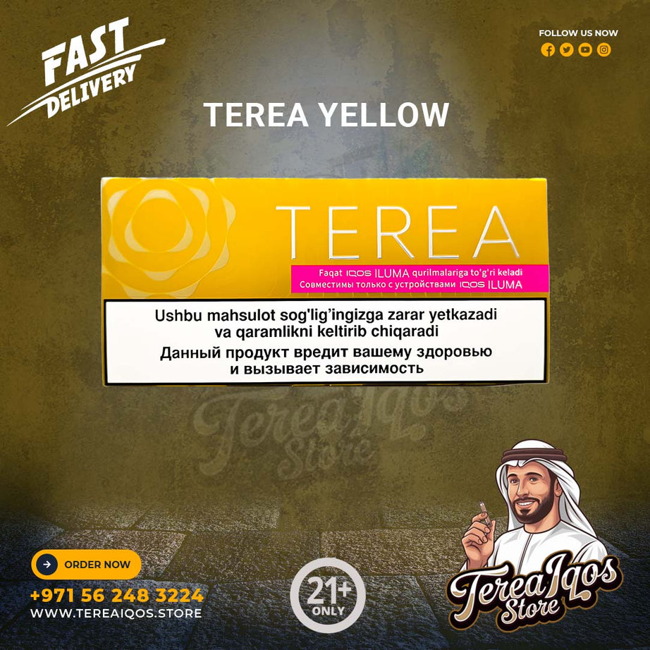 TEREA Yellow Kazakhstan in Dubai