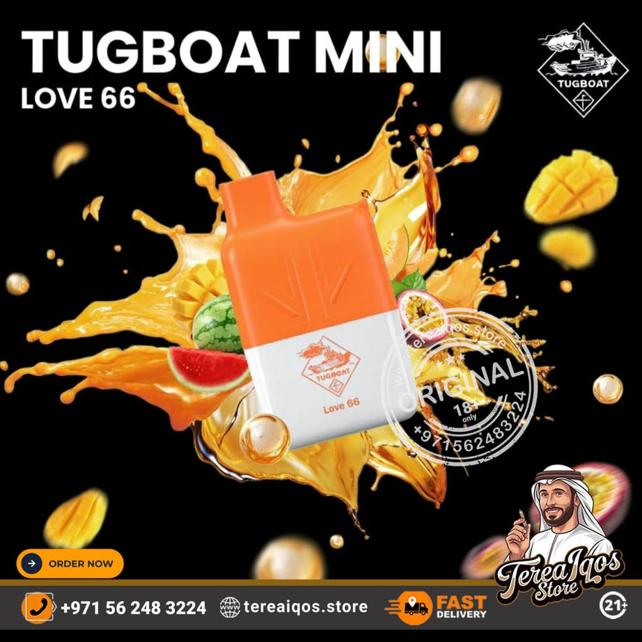 Tugboat Mini 2000 Puffs Disposable Vape Love 66 flavor