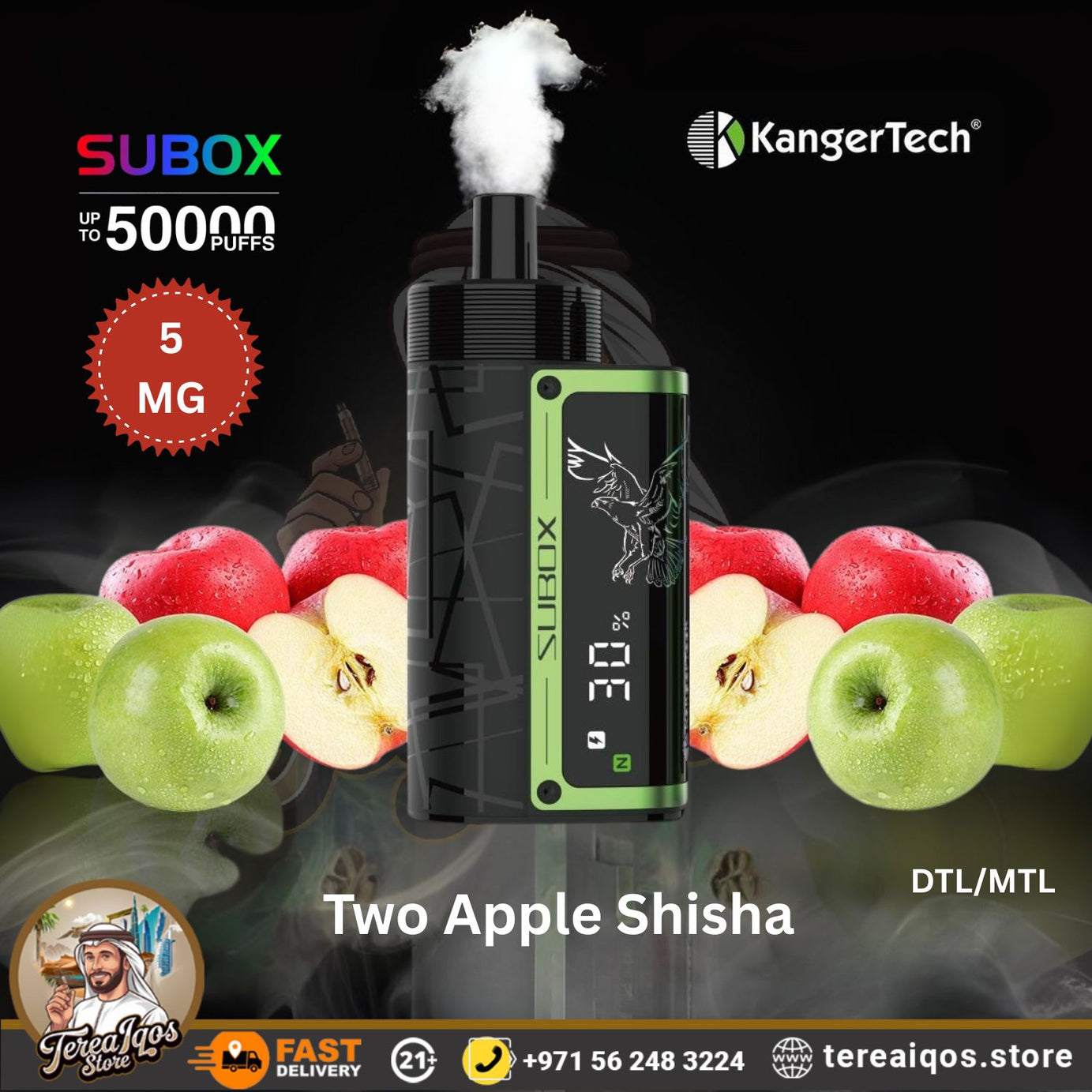 Two Apple Shisha