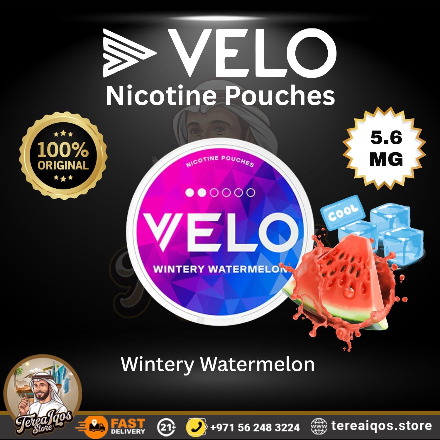 VELO Nicotine Pouches in Dubai – Sweden Made