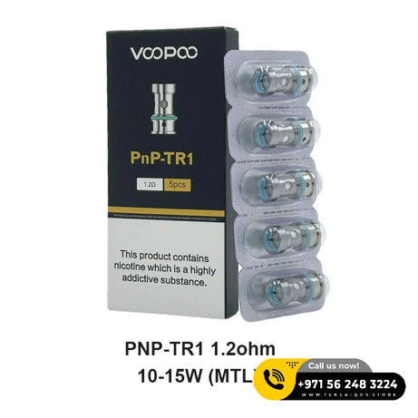 VOOPOO PnP-TR1 vape coils packaging with box .